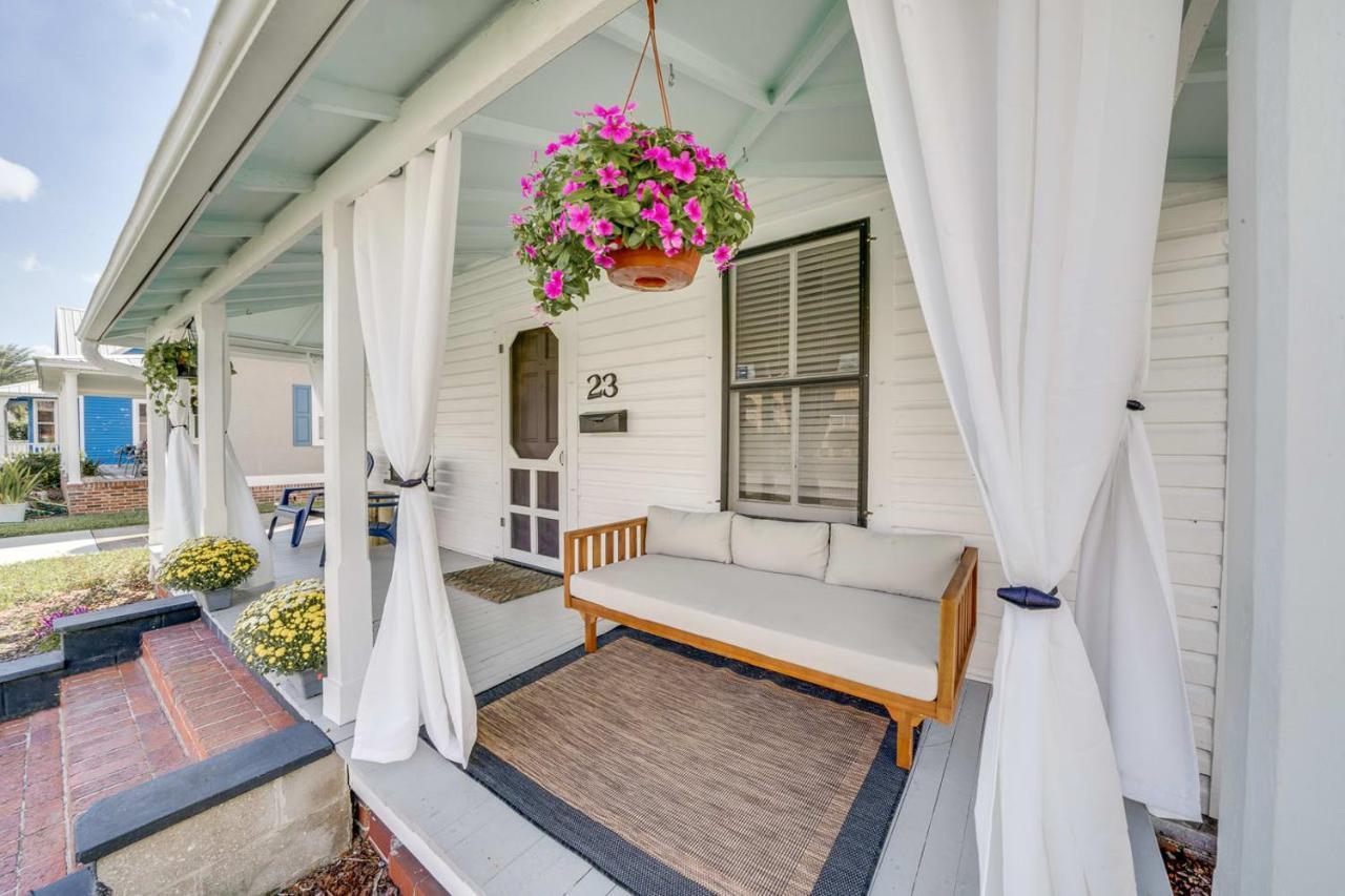 Updated Early 1900S 2Br Cottage Walking Distance To Downtown With Onsite Parking St. Augustine Exterior foto